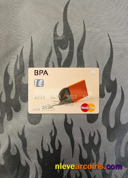 Andorra Banca Privada d'Andorra (BPA) mastercard photolook